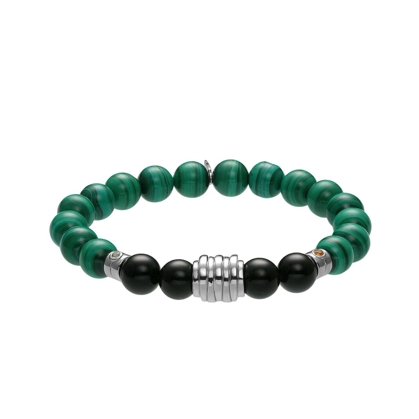 OROBORO XIII - MALACHITE & BLACK SPINEL