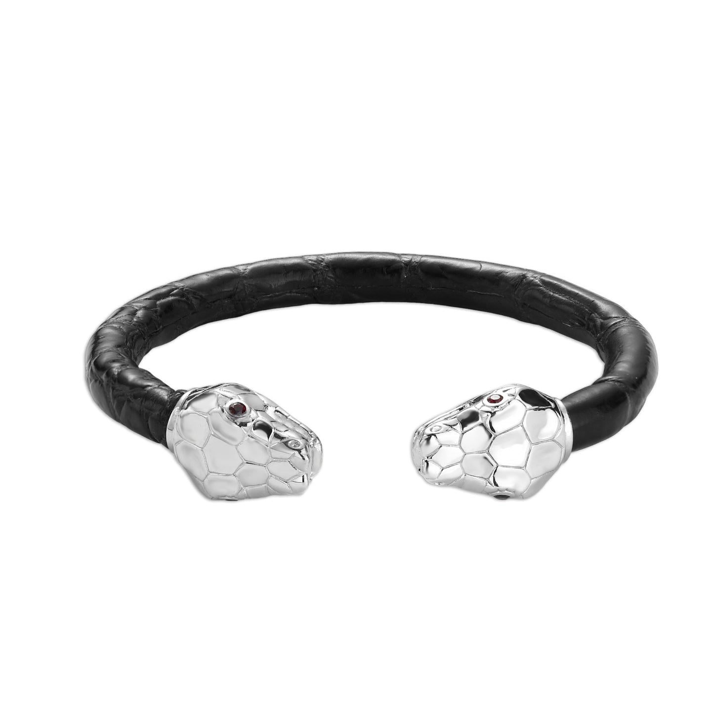925 Snake Eternity X Bracelet