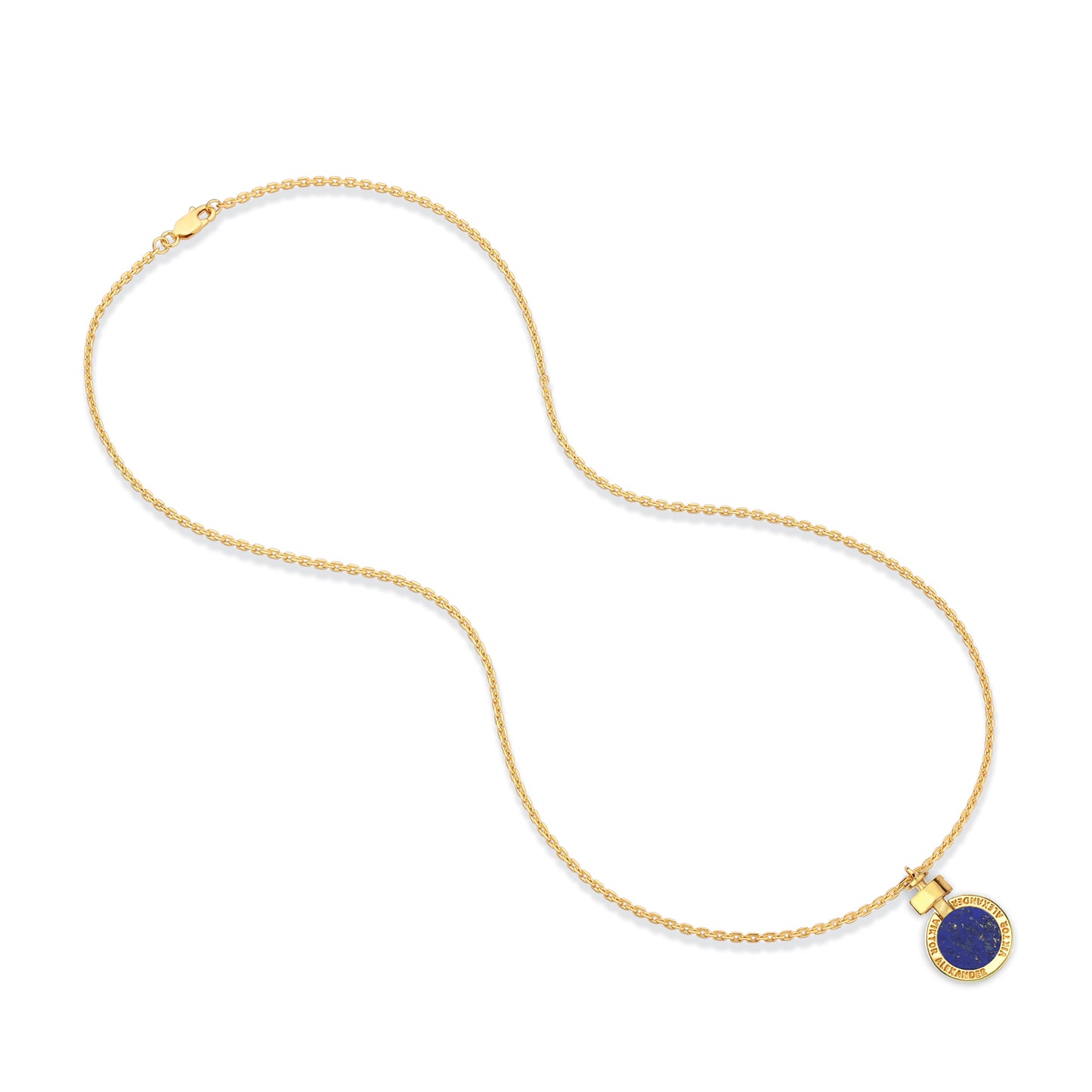 1889 Lapis Lazuli 18-carat Gold Necklace