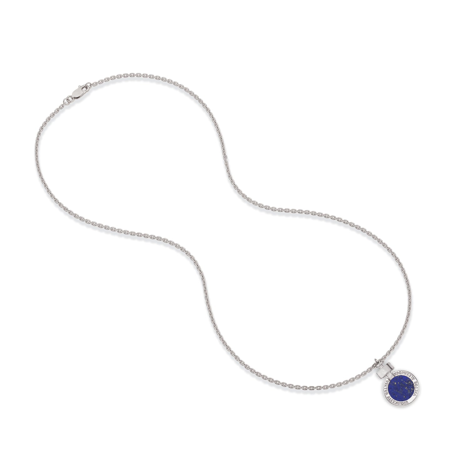 1889 Lapis Lazuli 925 Silver Necklace