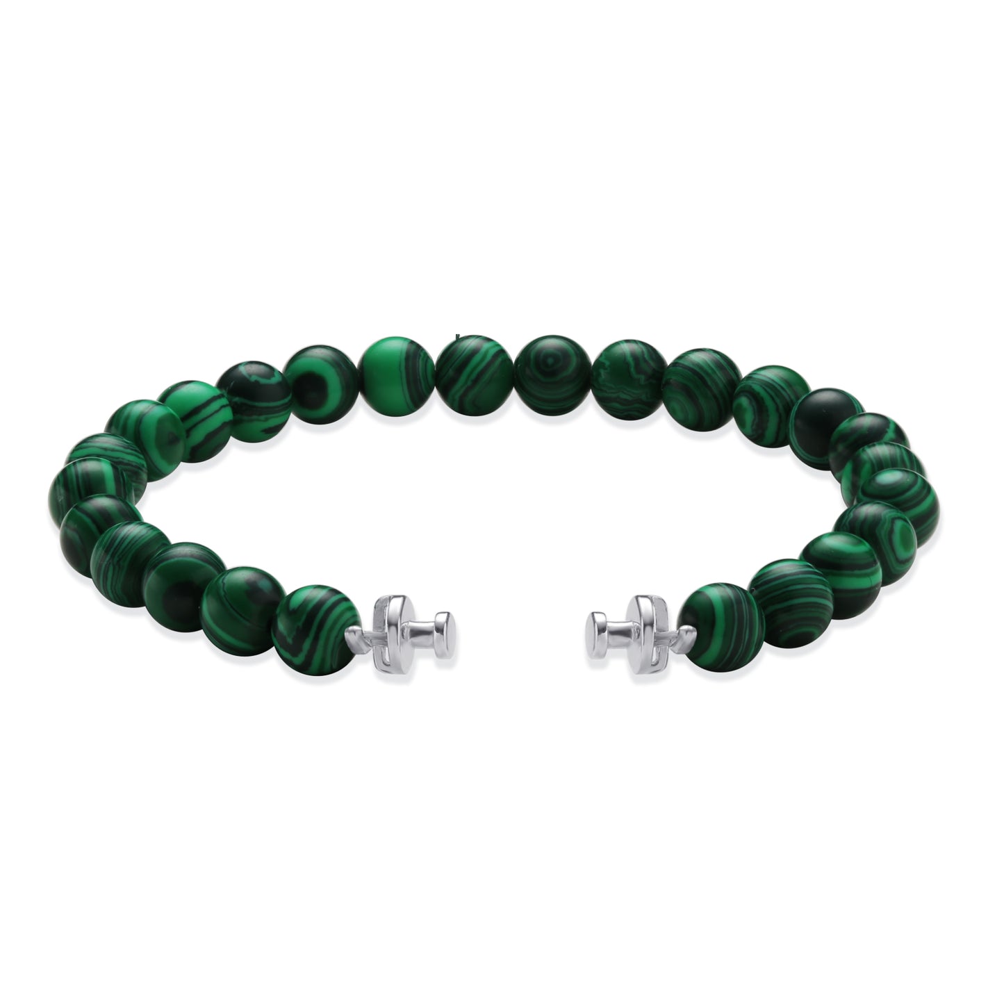 1889 Mother of Pearl 925 Silver Gemstone Bracelets