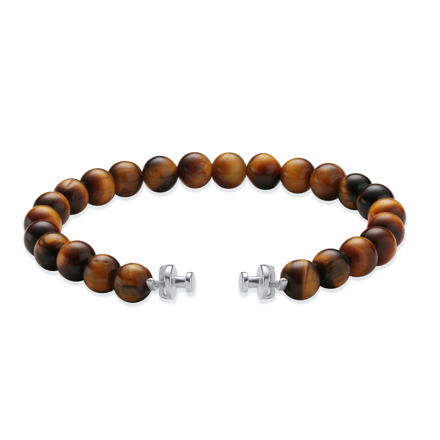 1889 Mother of Pearl 925 Silver Gemstone Bracelets
