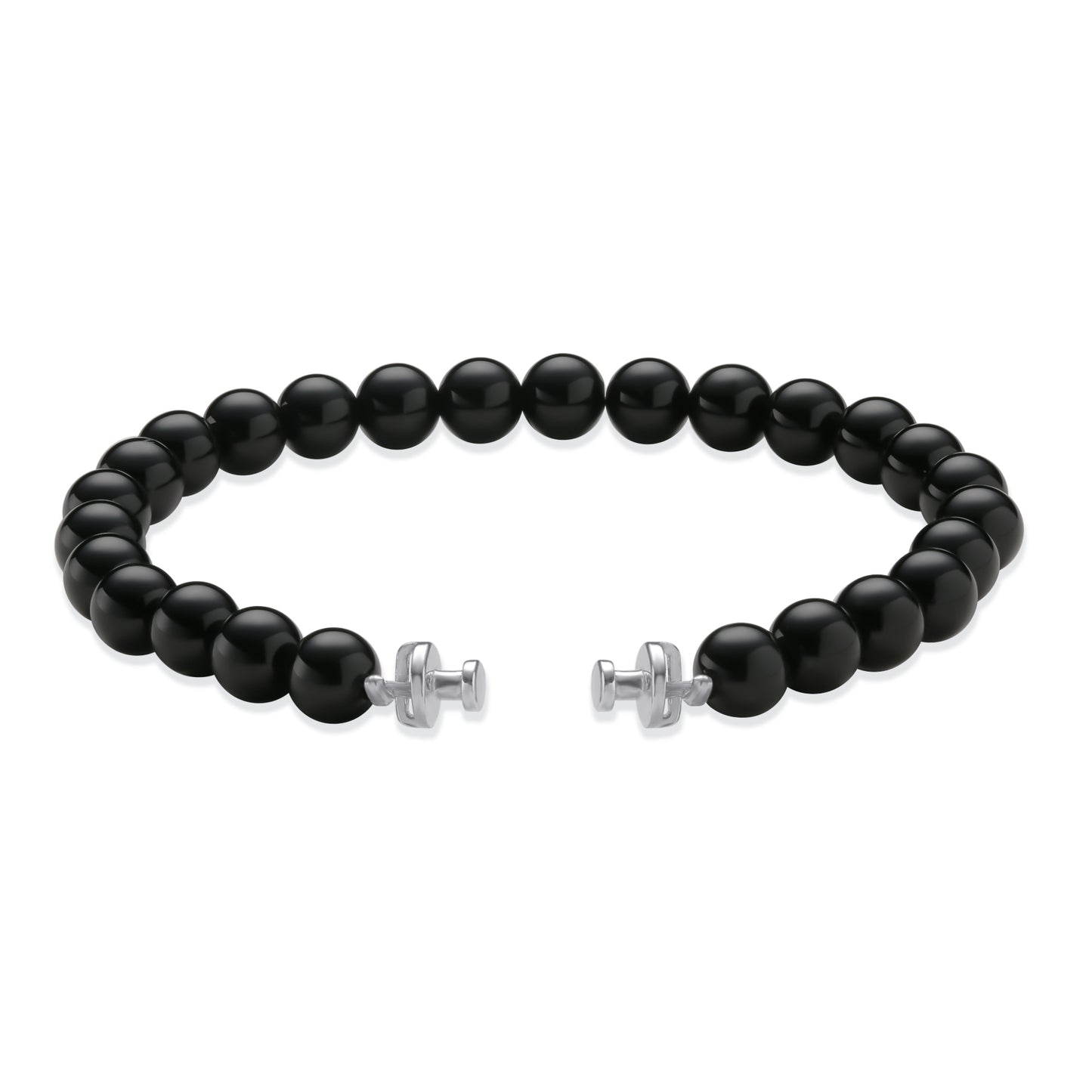 1889 Mother of Pearl 925 Silver Gemstone Bracelets