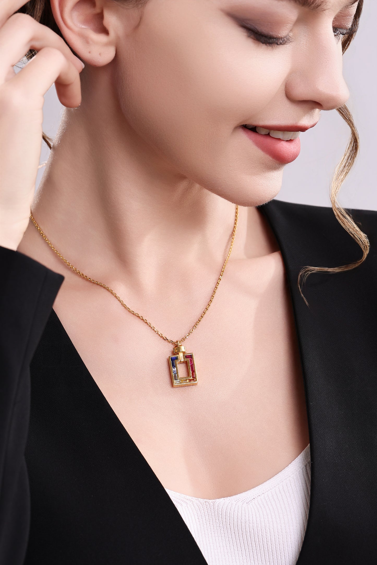 マグナム オーパス XL レインボーサファイア 18金