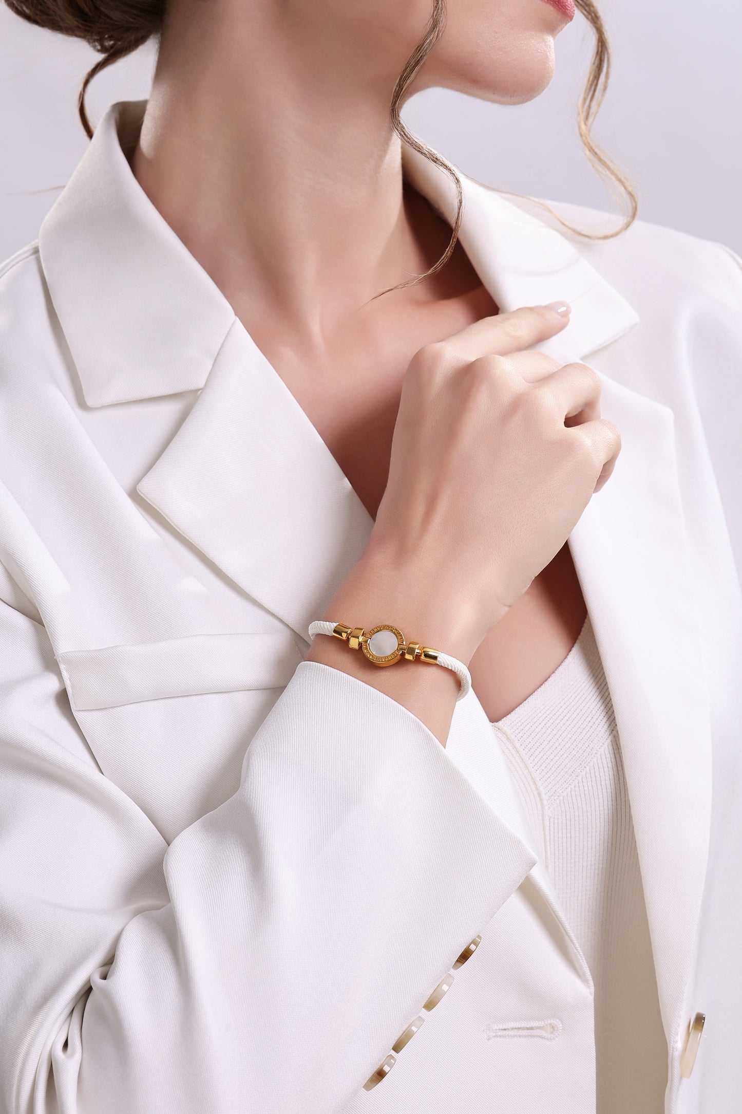 1889 Mother of Pearl 18-carat Gold