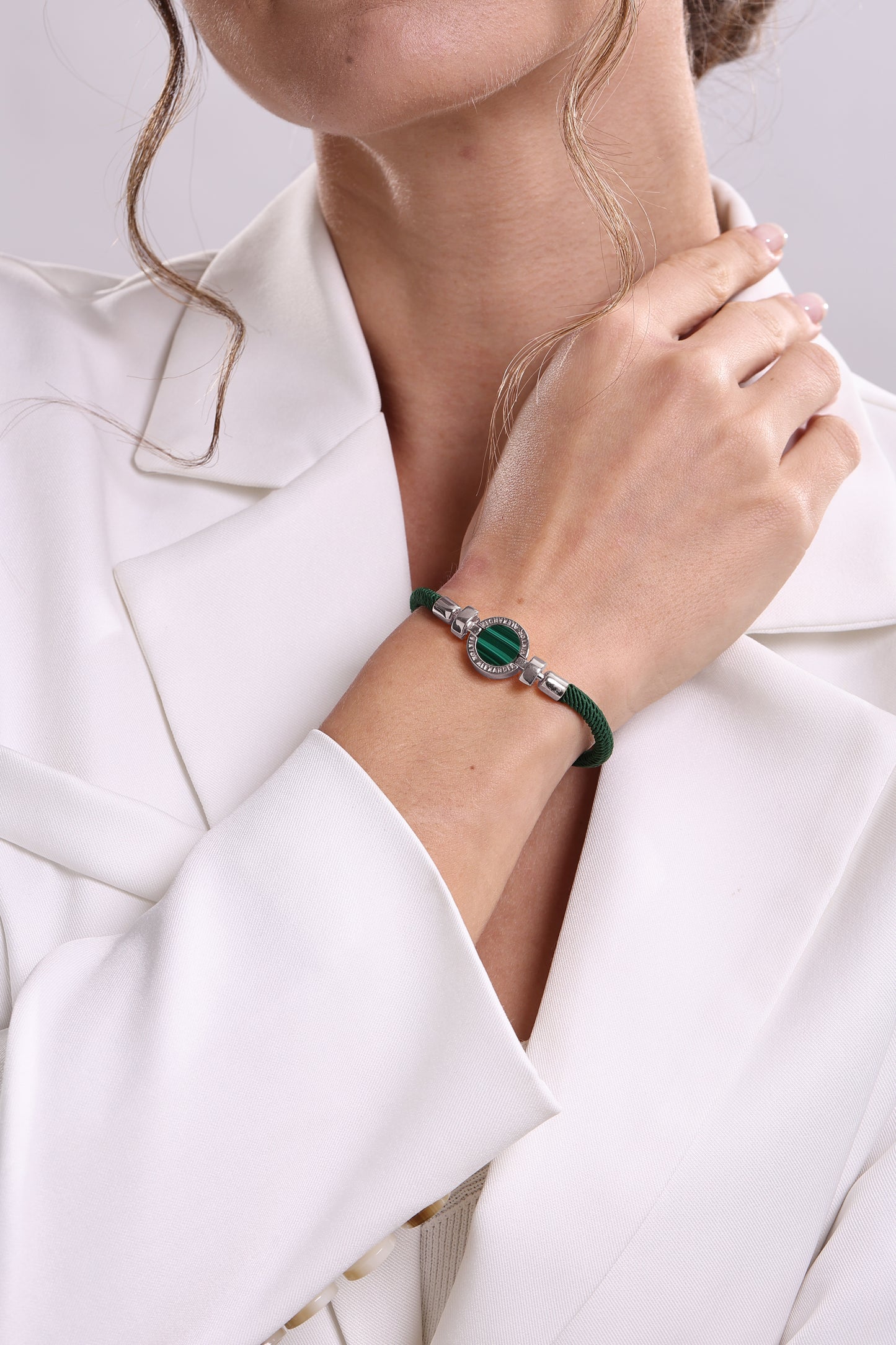 1889 Malachite 925 Silver