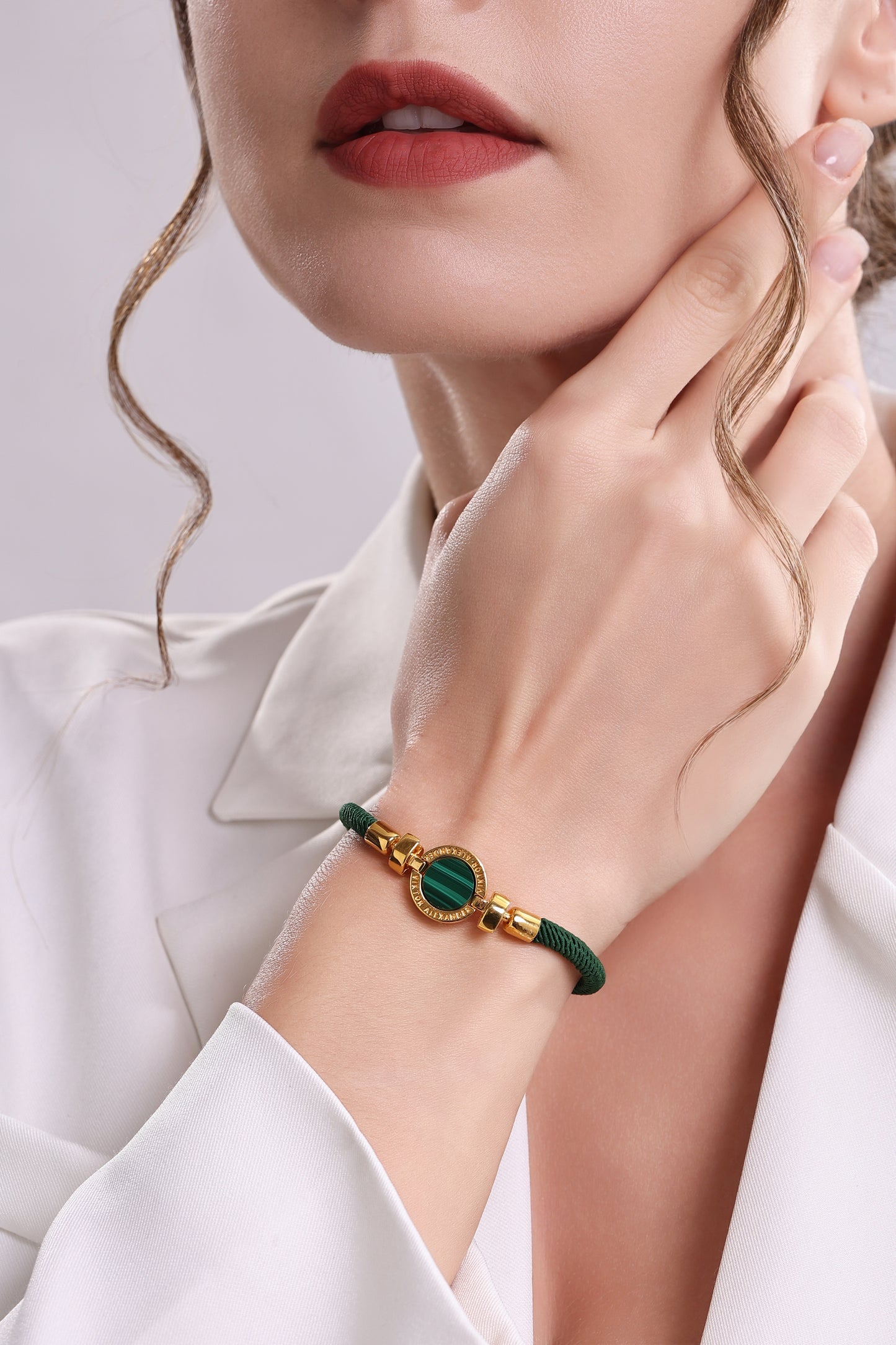 1889 Malachite 18-carat Gold