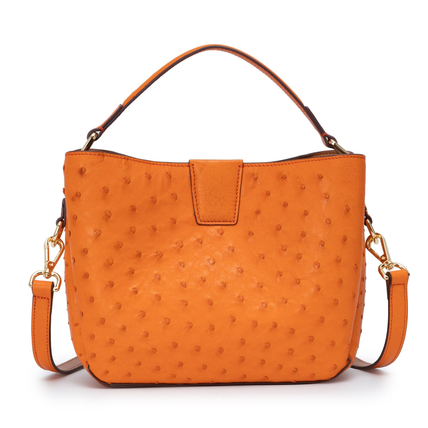 The Goldy Bag - Ostrich