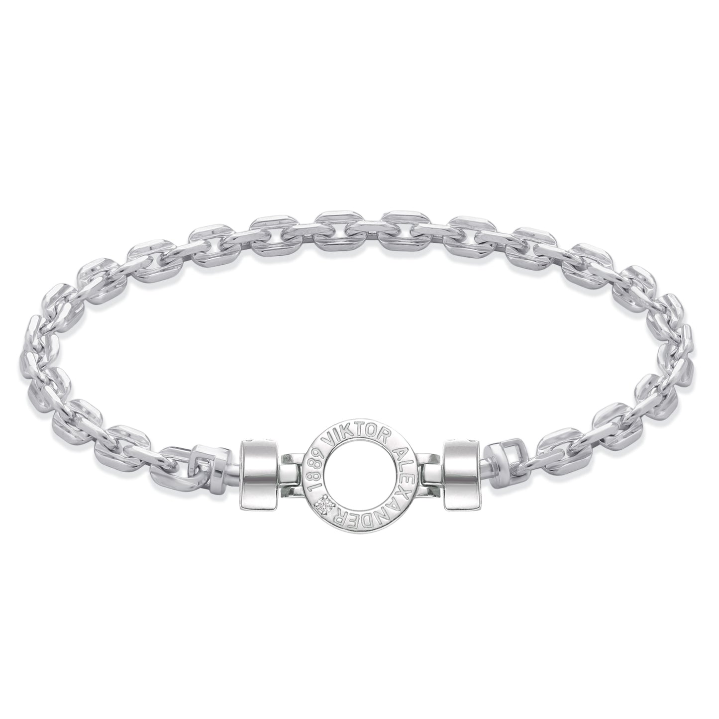 Regalia S R01 925 Silver Chain Link Bracelet