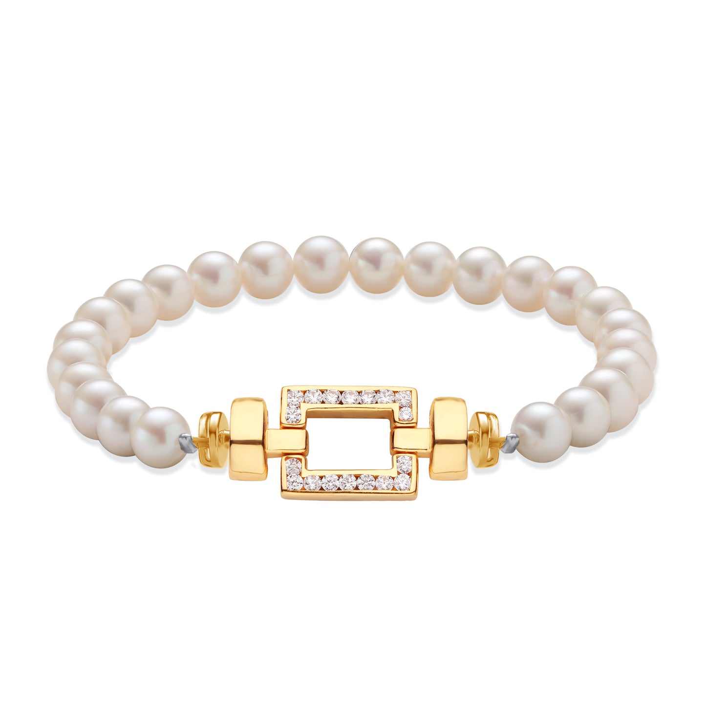 Opus Pavé 18-carat 6mm Gemstone Bracelet