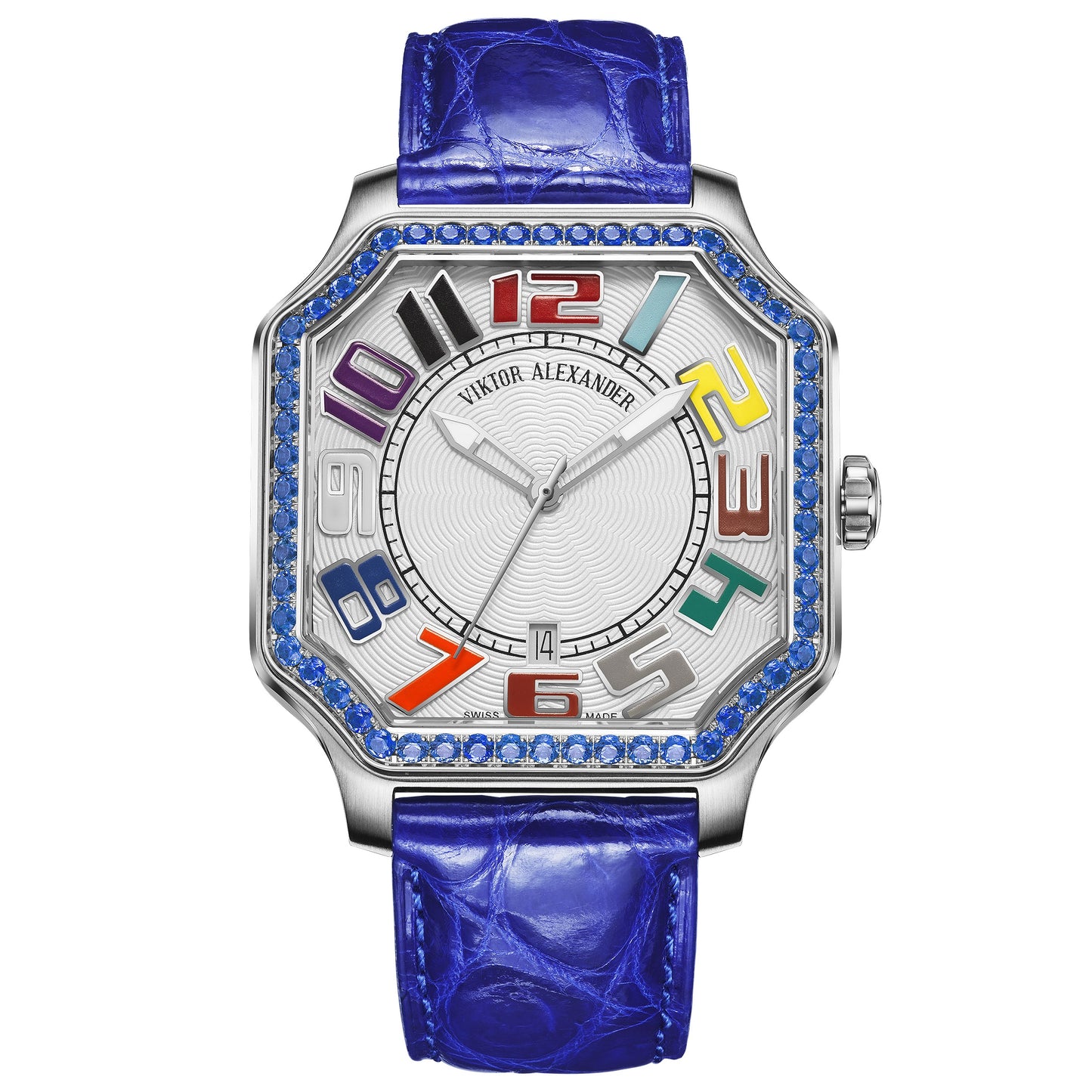 C100 Series Ref. 1120 Swiss Automatic Watch Blue Sapphire