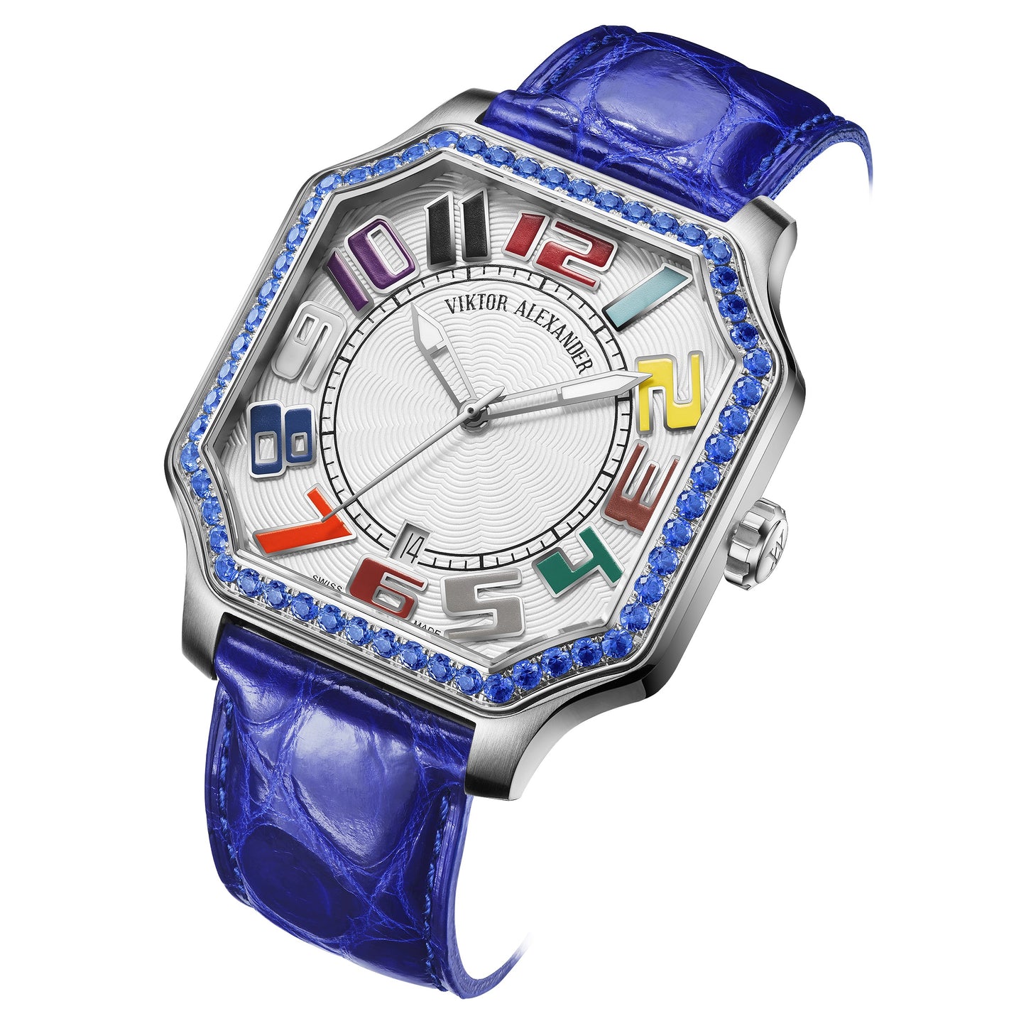 C100 Series Ref. 1120 Swiss Automatic Watch Blue Sapphire