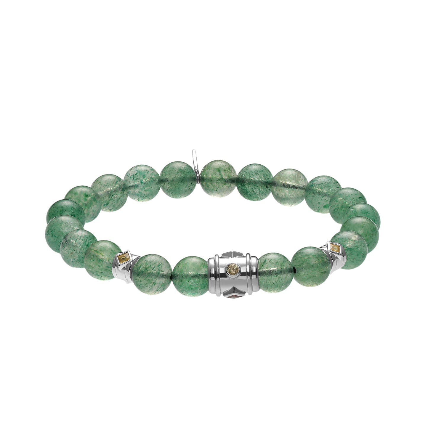 OROBORO XIII- GREEN STRAWBERRY QUARTZ