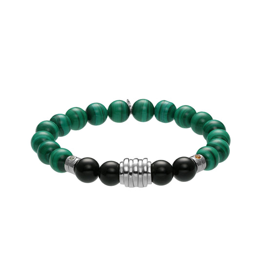 OROBORO XIII - MALACHITE & BLACK SPINEL