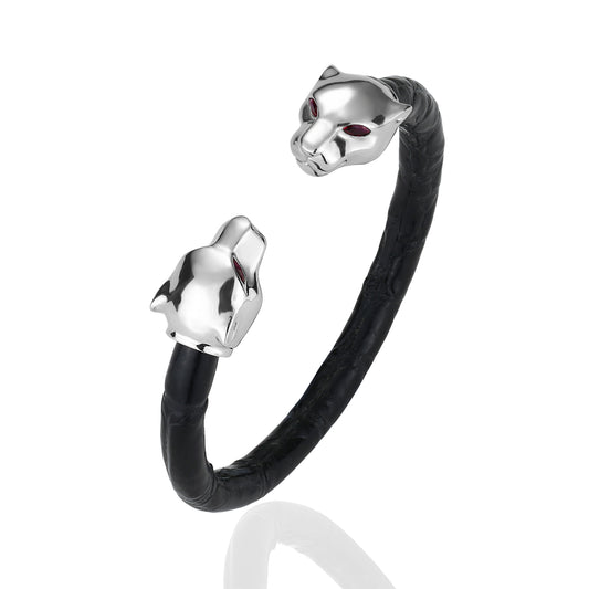 925 Jaguar Eternity X Bracelet