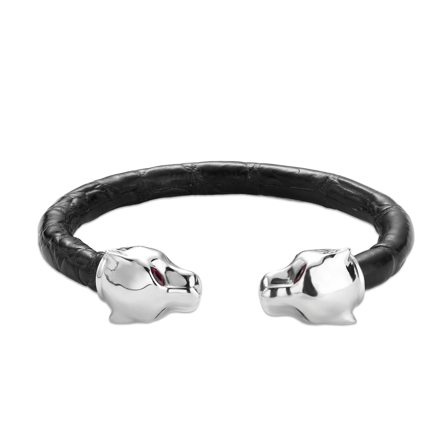 925 Jaguar Eternity X Bracelet