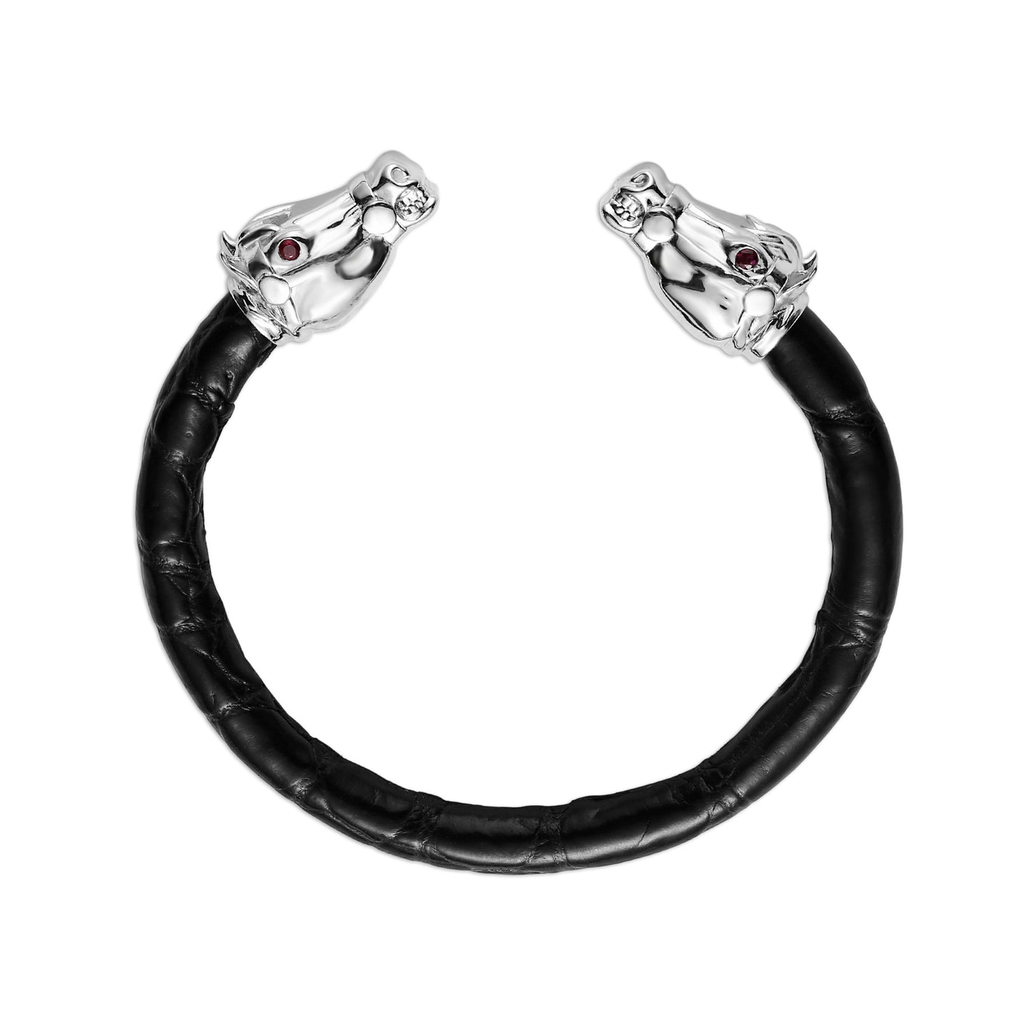 925 Horse Eternity X Bracelet