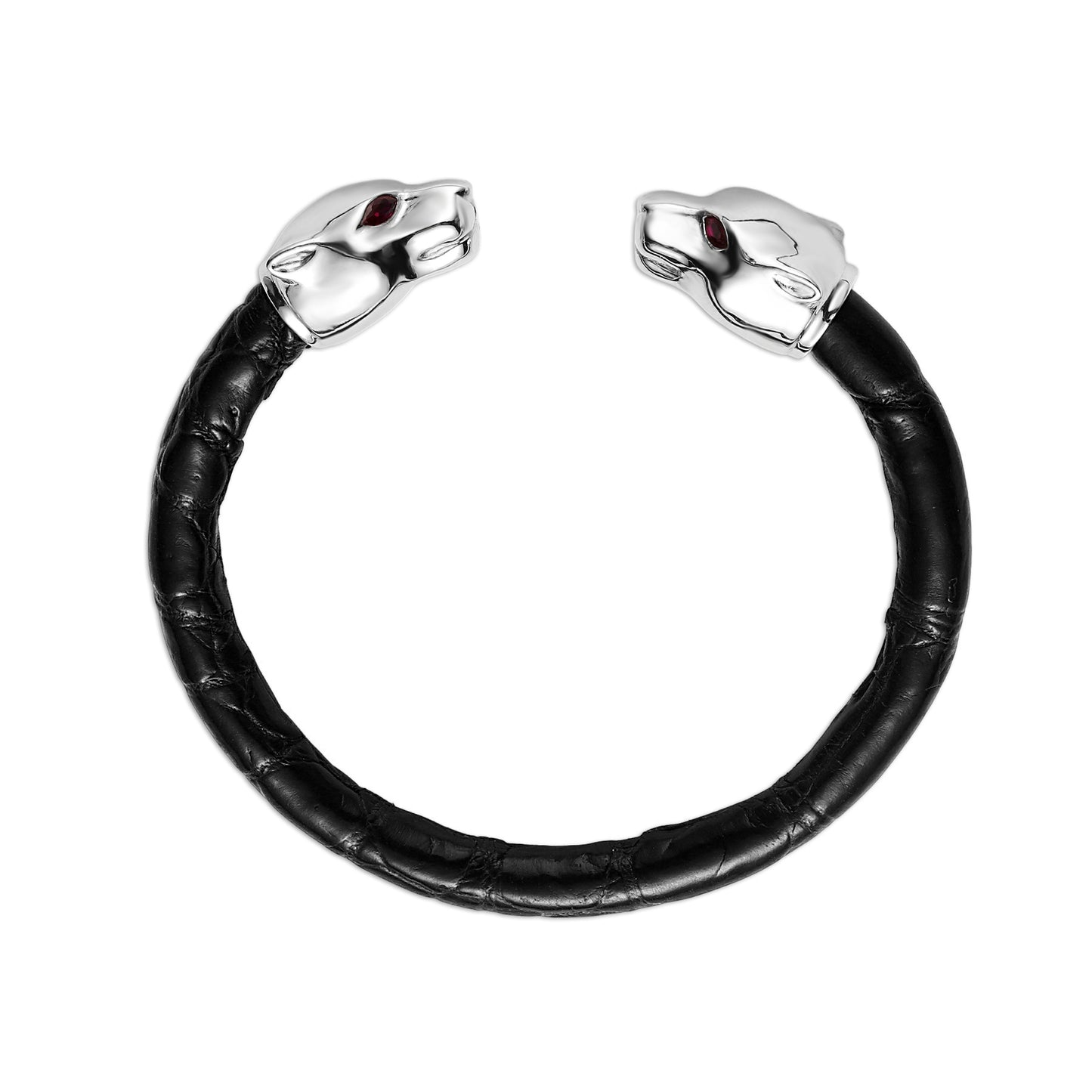 925 Jaguar Eternity X Bracelet