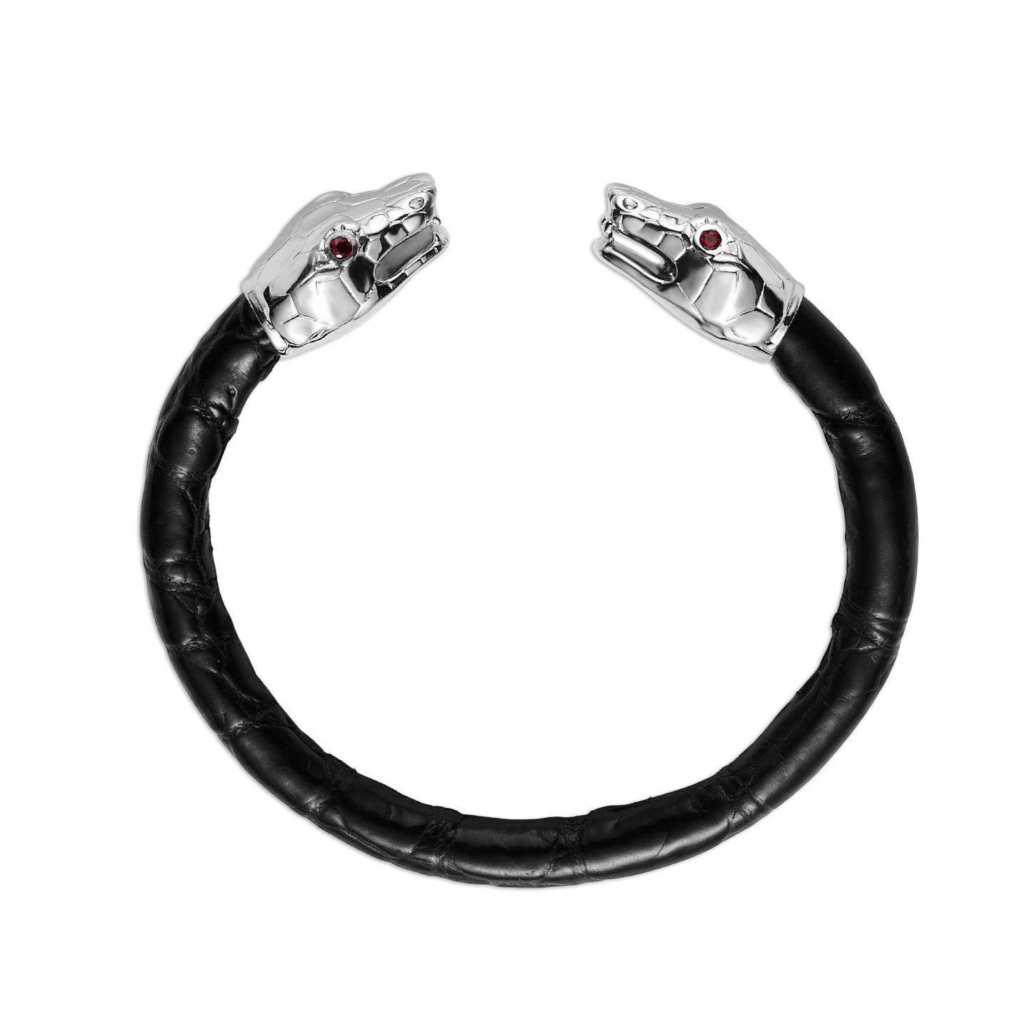 925 Snake Eternity X Bracelet