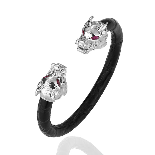 925 Dragon Eternity X Bracelet