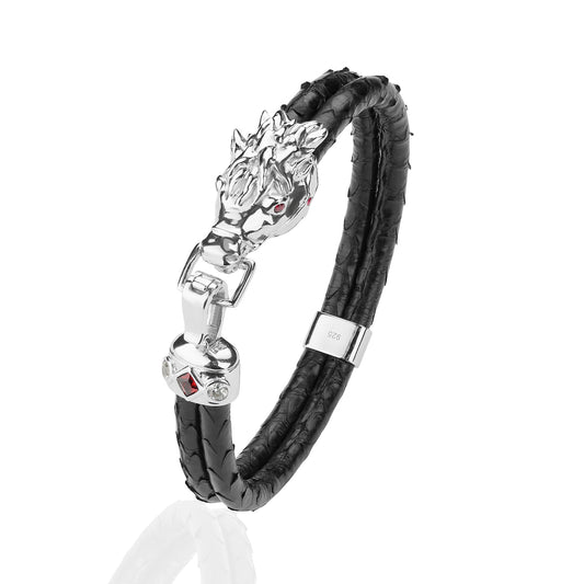 925 Horse Duma X Bracelet