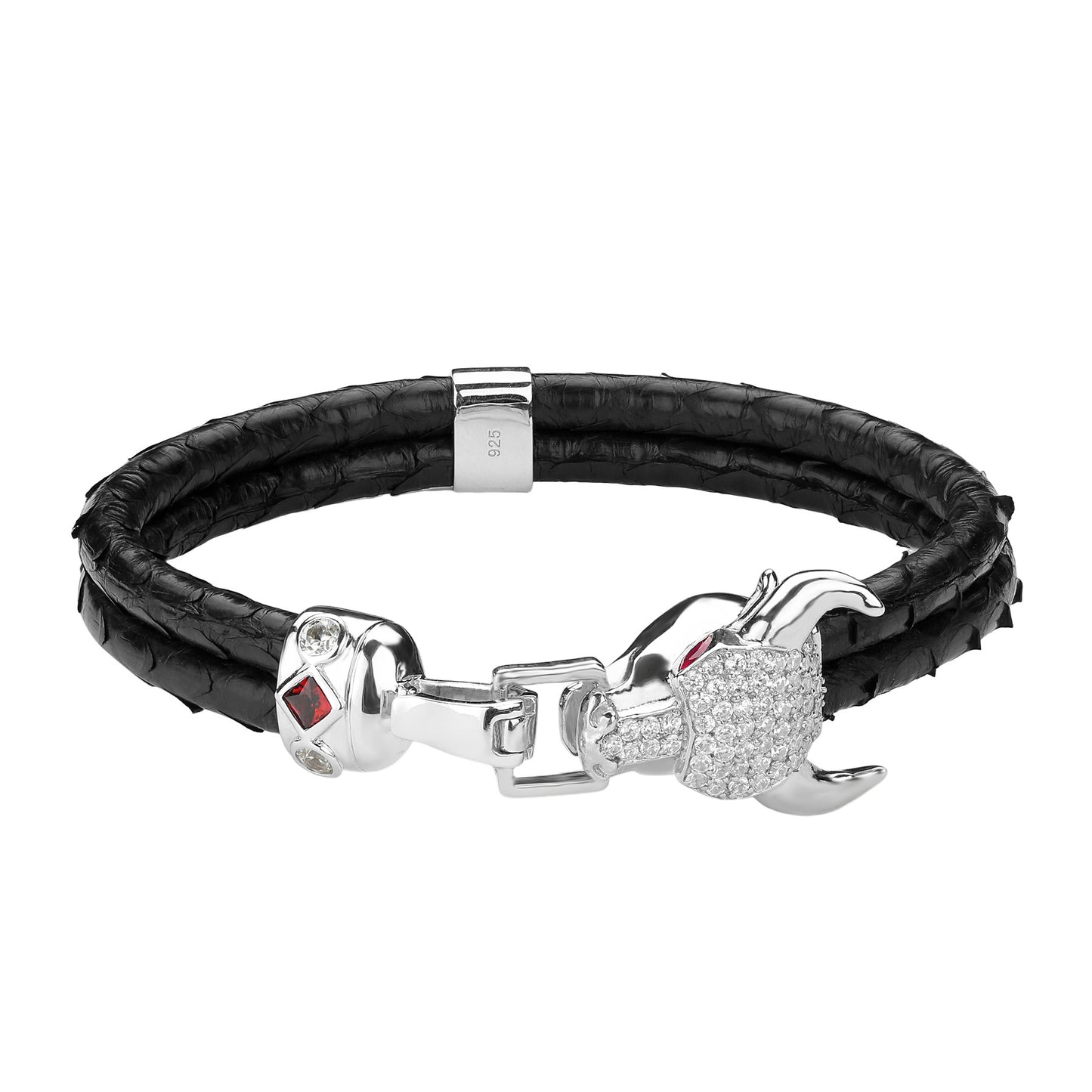 925 Bull Duma X Bracelet