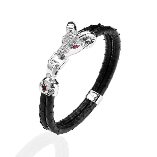 925 Ram Duma X Bracelet