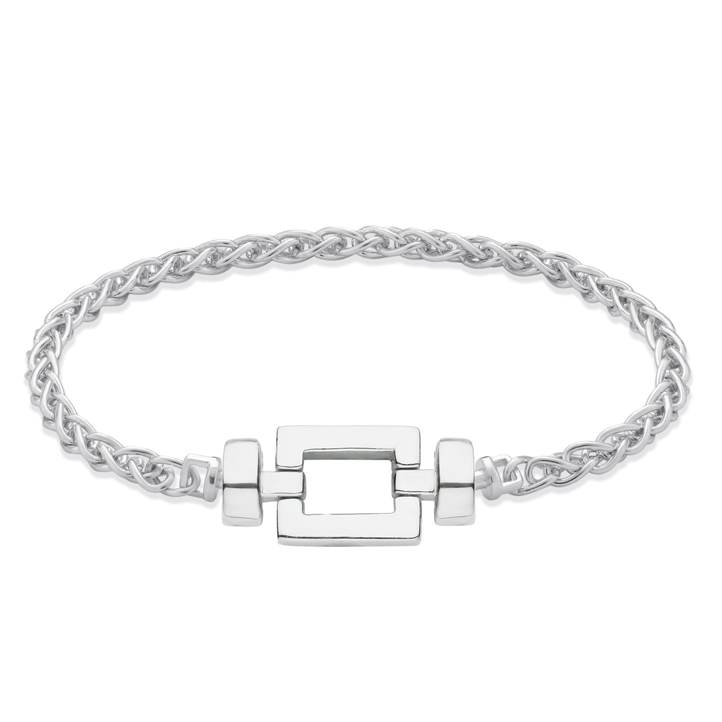 Opus Classic 925 Silver Chain Link Bracelet