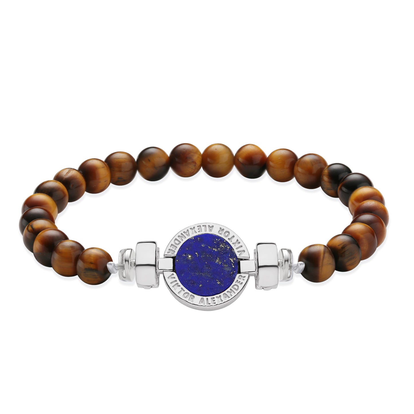 1889 Lapis Lazuli 925 Silver Gemstone Bracelets