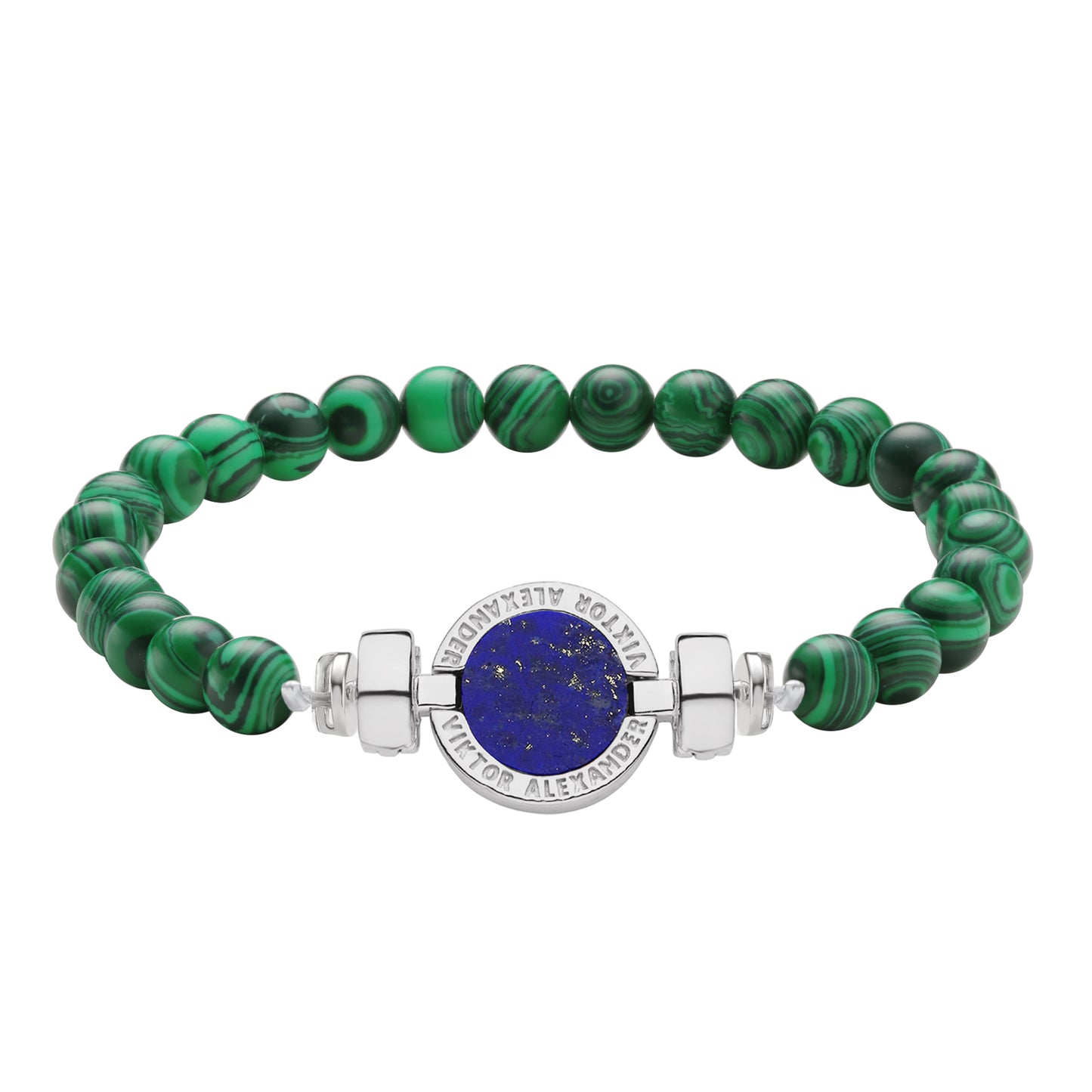 1889 Lapis Lazuli 925 Silver Gemstone Bracelets