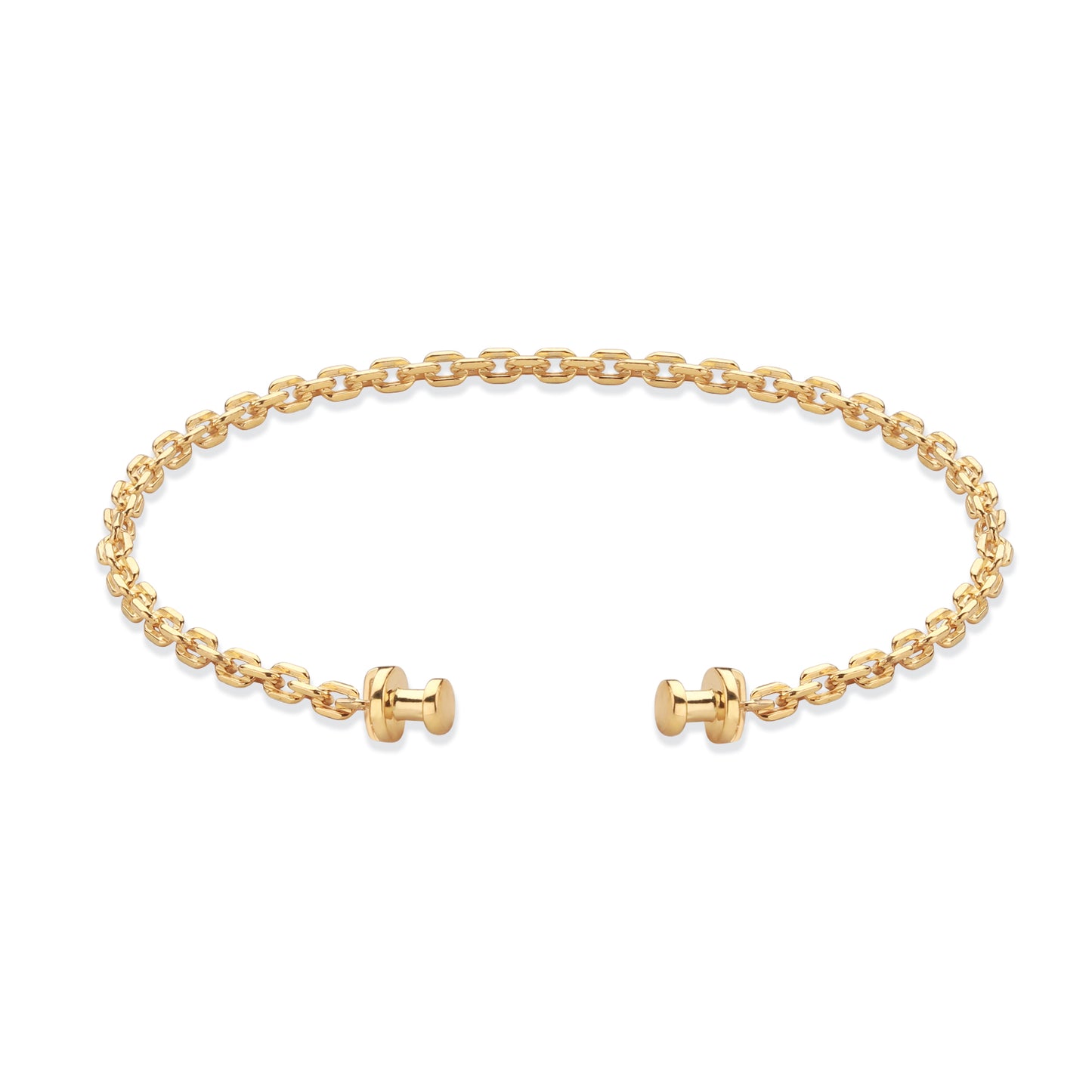 Regalia 18-Carat Gold Opus XL Baguette Diamonds Link Bracelet