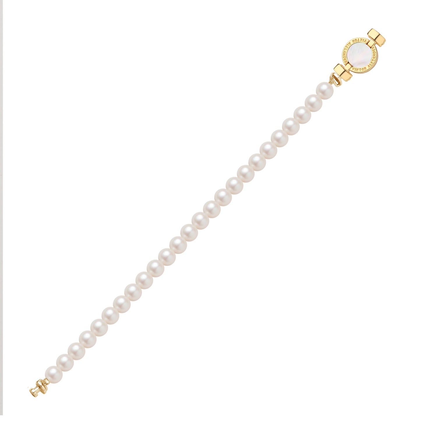 1889 Collection 18-carat Gold Pearl Bracelets