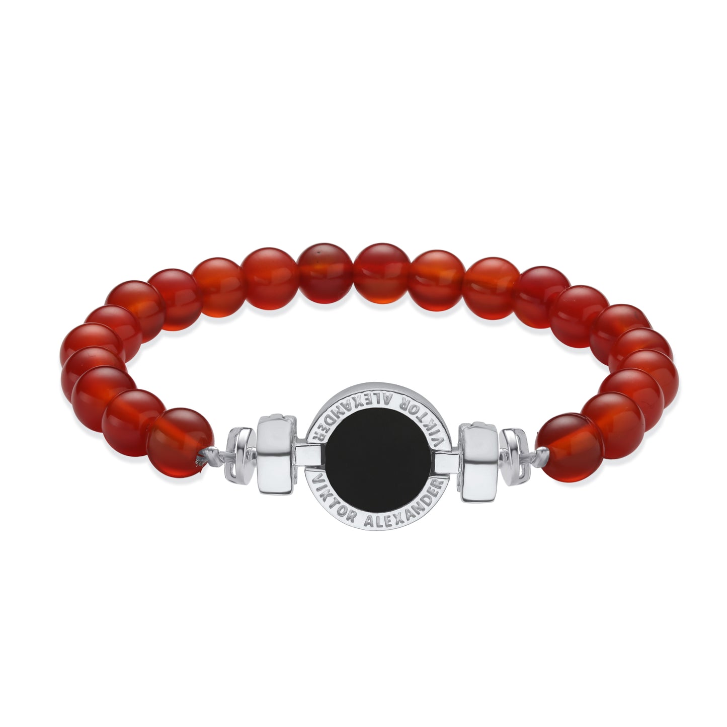 1889 Black Spinel 925 Silver Gemstone Bracelets