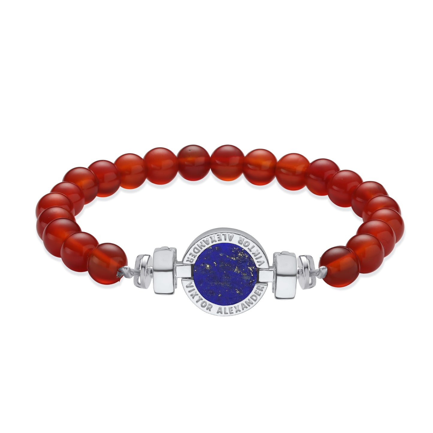 1889 Lapis Lazuli 925 Silver Gemstone Bracelets