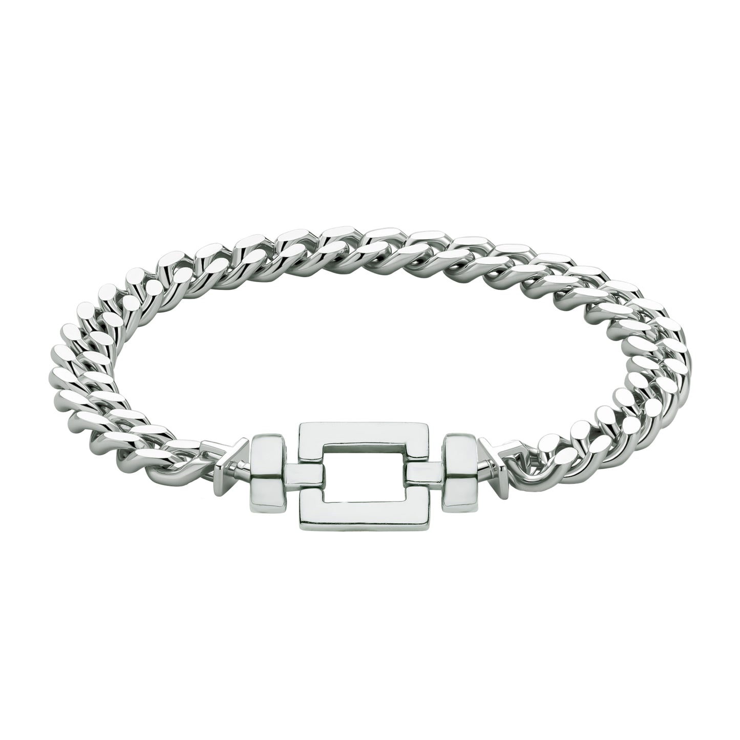 Opus Classic 925 Silver Chain Link Bracelet