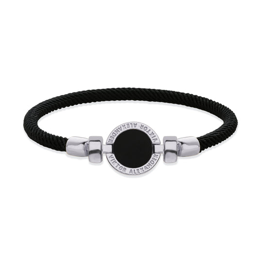 1889 Black Spinel 925 Silver