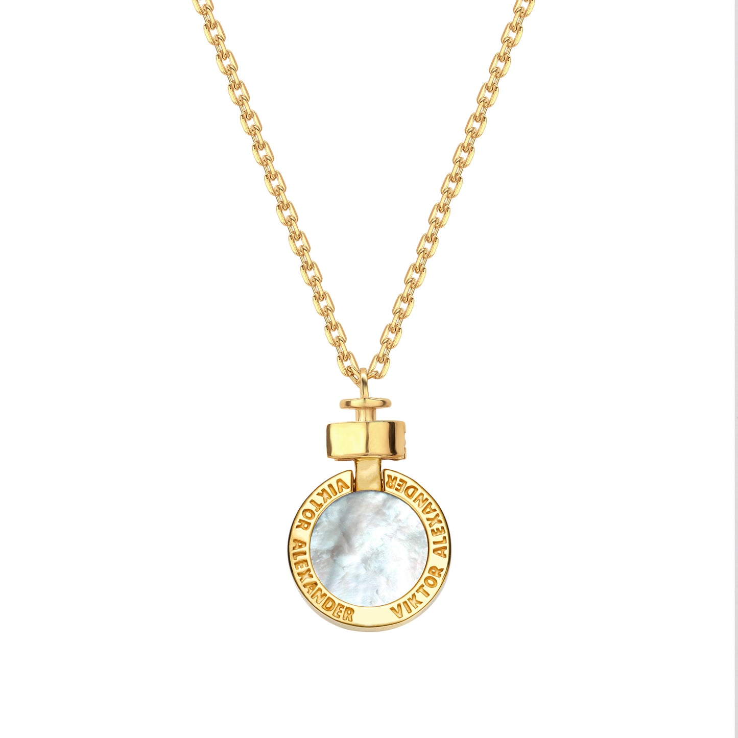 1889 Mother of Pearl 18-carat Gold Necklace