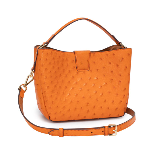 The Goldy Bag - Ostrich