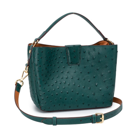 The Goldy Bag - Ostrich