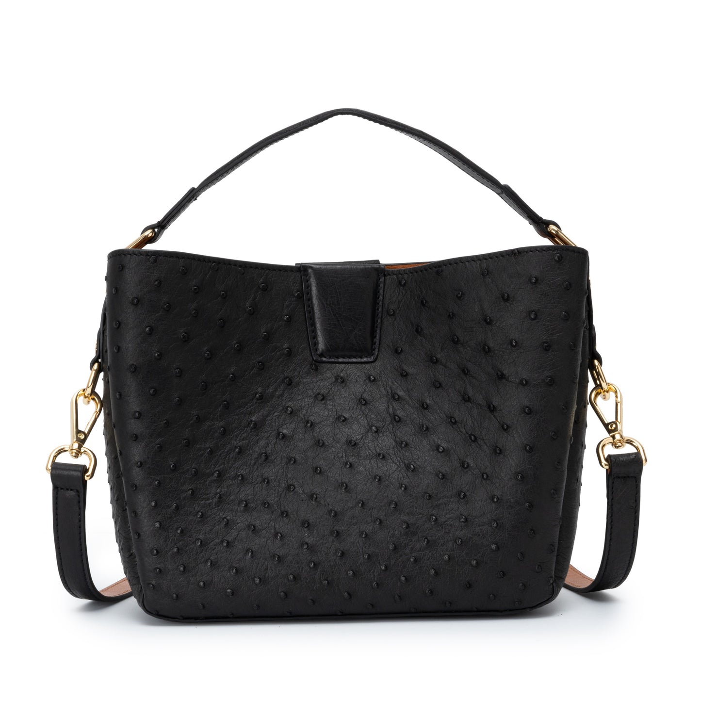 The Goldy Bag - Ostrich