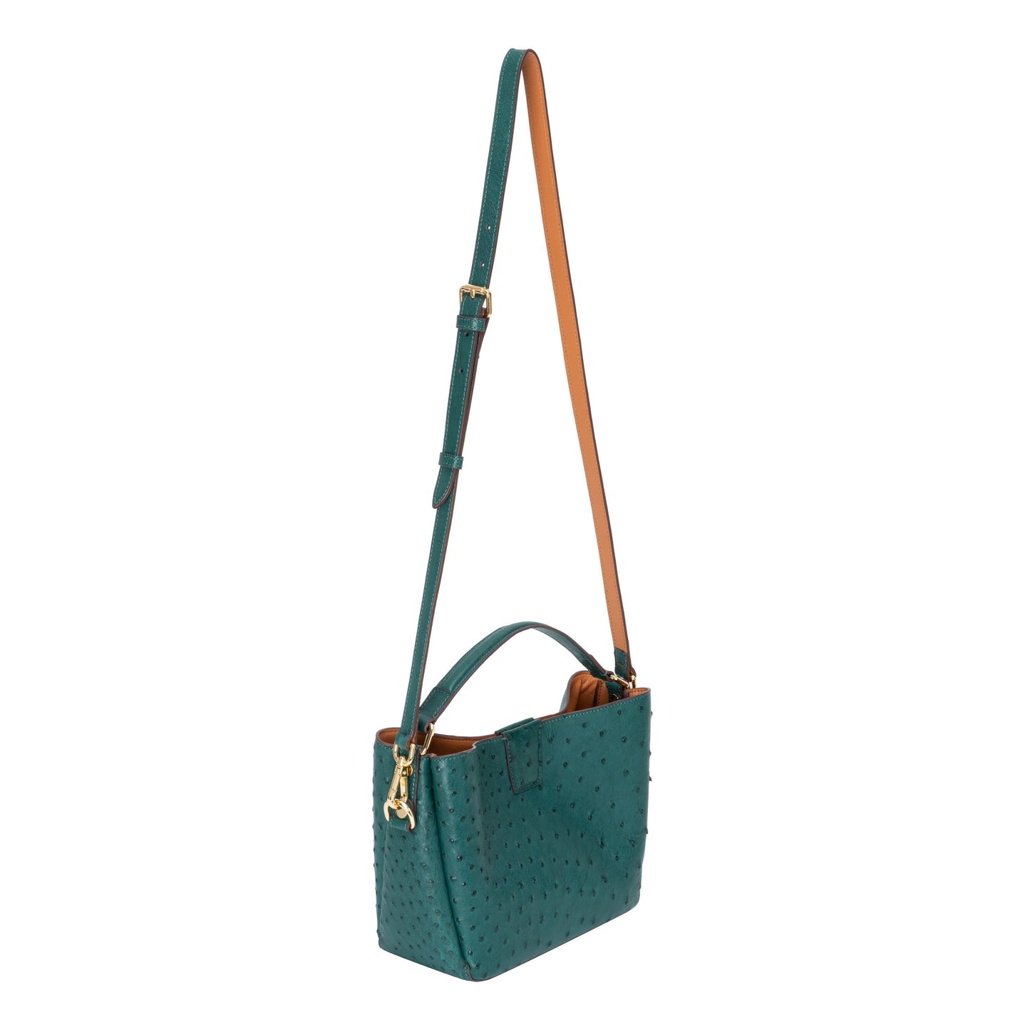 The Goldy Bag - Ostrich