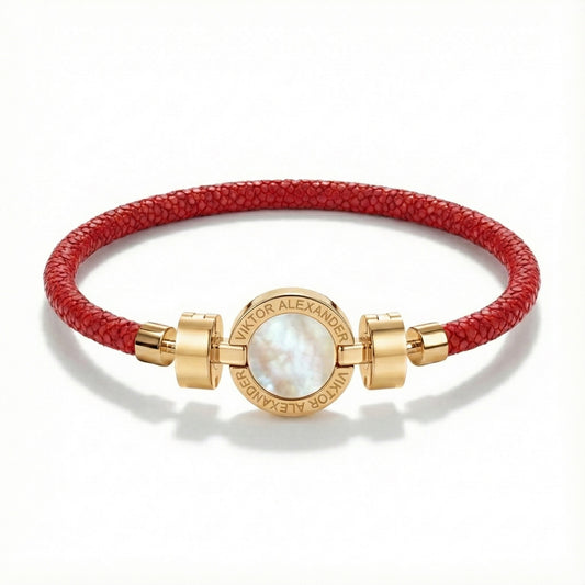 1889 Mother of Pearl 18-carat Gold