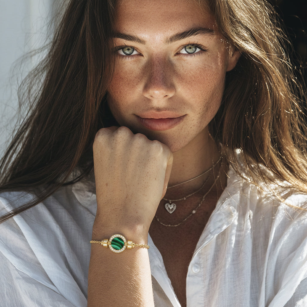 1889 Pave Collection 18-carat Gold Bracelet