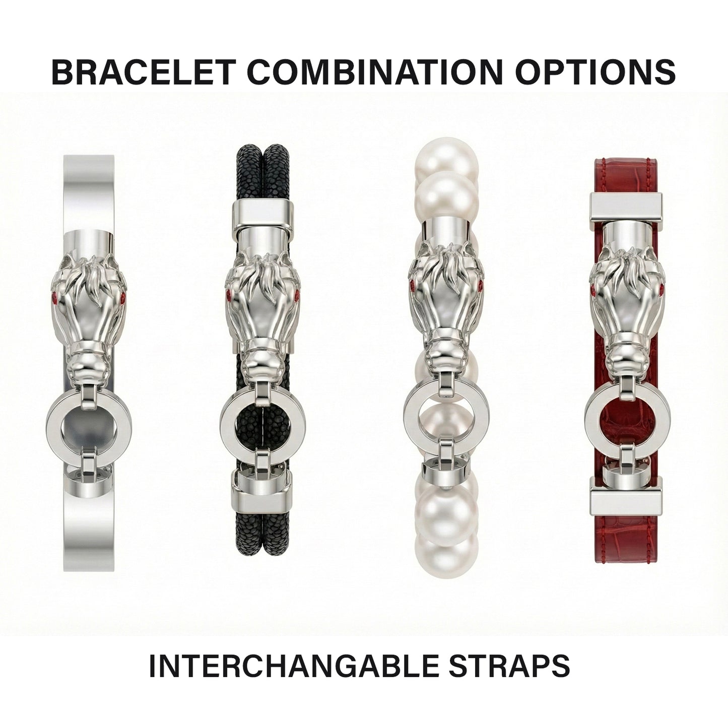 CAVAL REGALIA 925 SILVER BRACELET