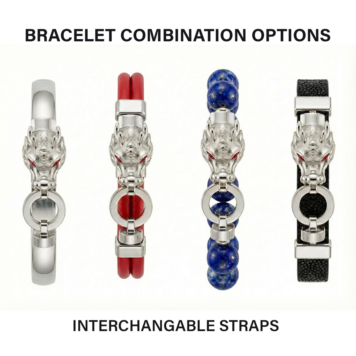 DRACO REGALIA 925 SILVER BRACELET