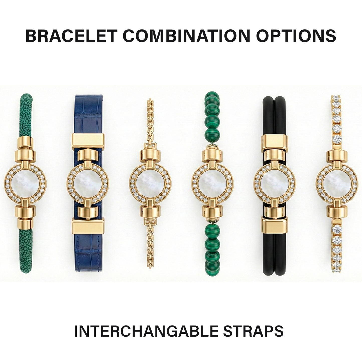 1889 Pave Collection 18-carat Gold Bracelet