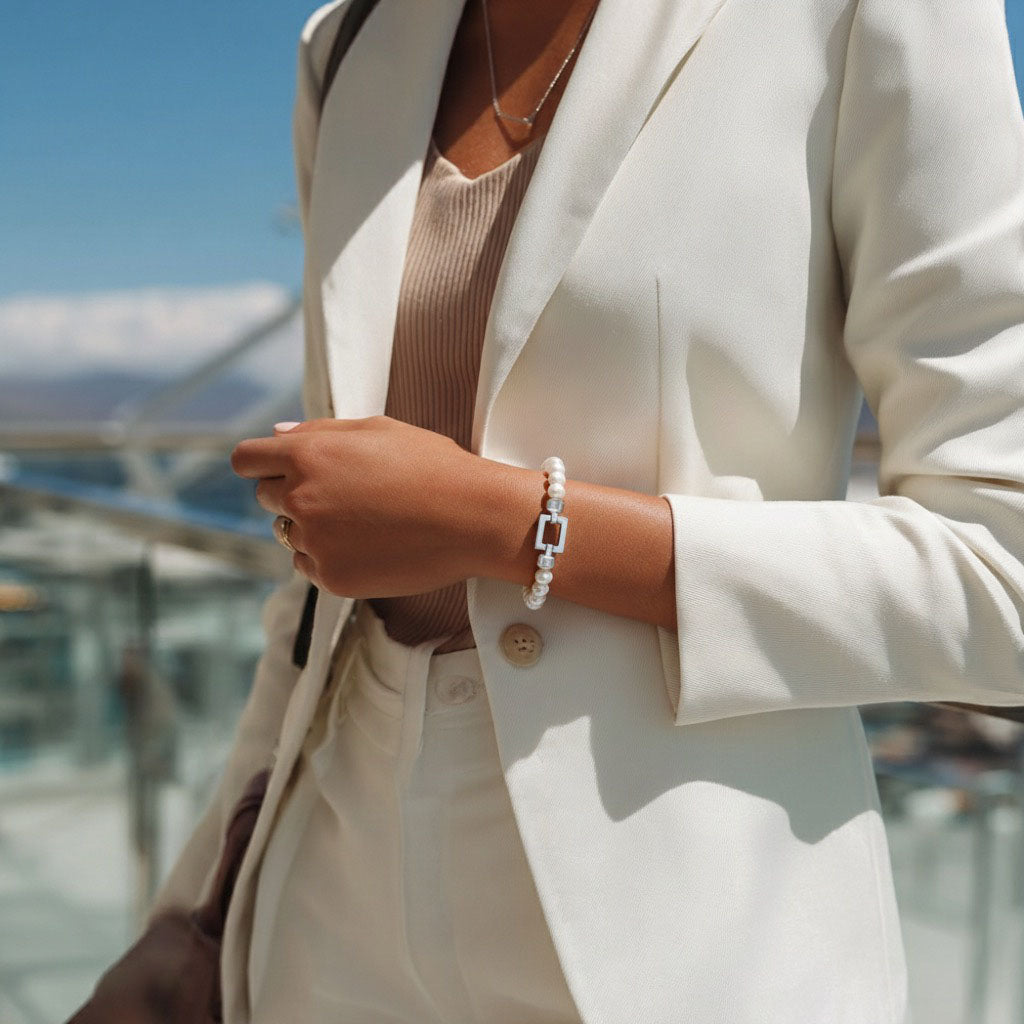 Opus Classic 925シルバー ジェムストーンブレスレット