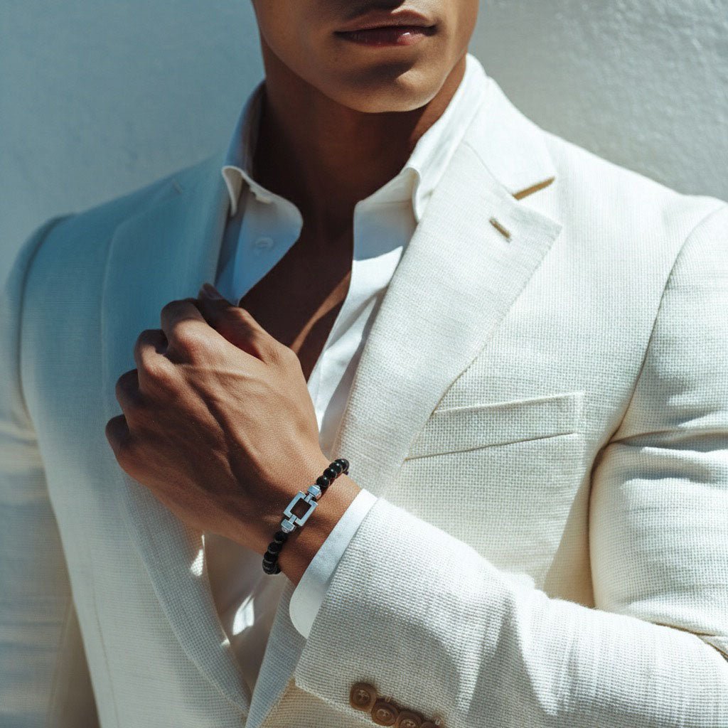 Opus Classic 925シルバー ジェムストーンブレスレット