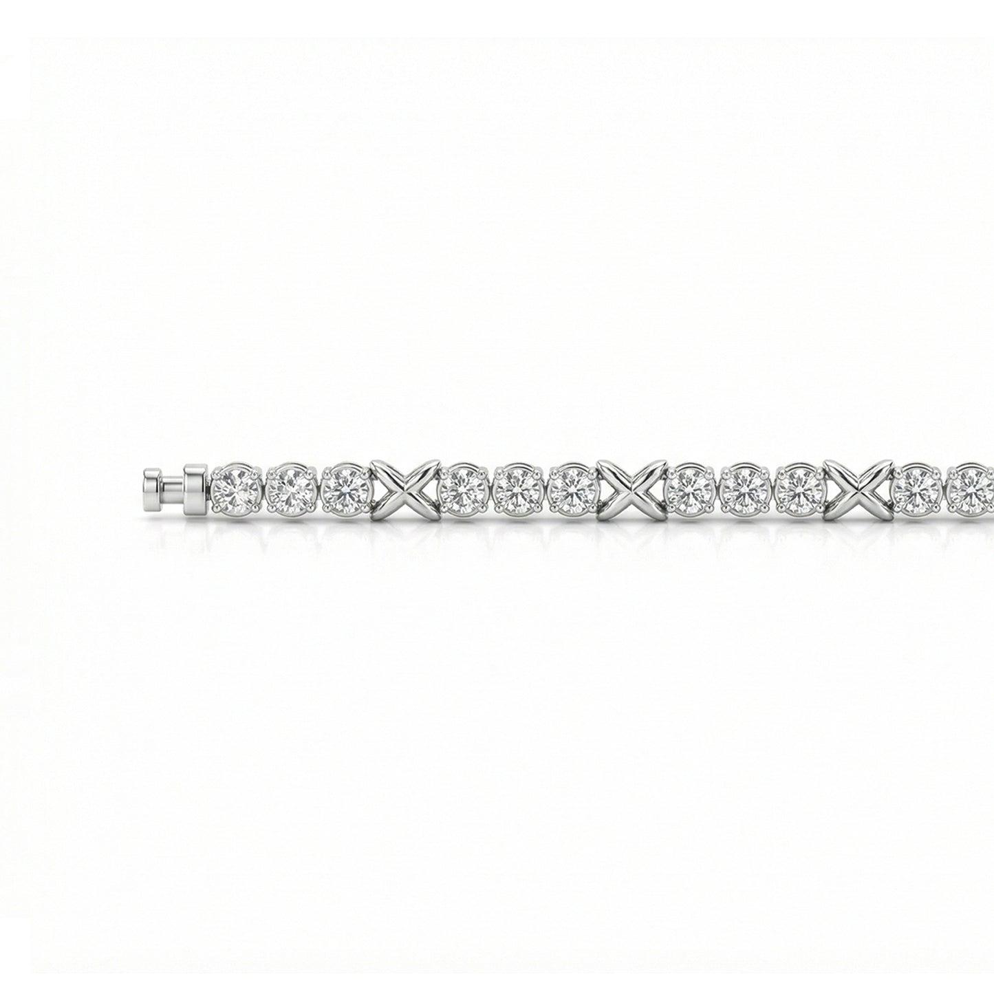 レガリア プラチナ PT950 X-R4 ダイヤモンド エタニティ ブレスレット