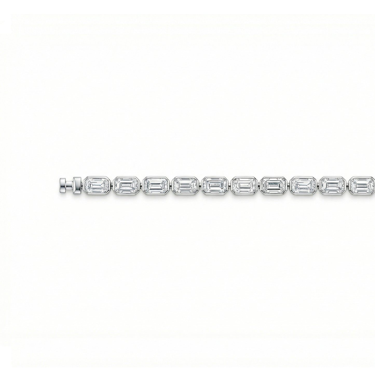 レガリア プラチナ PT950 オクタゴン ダイヤモンド エタニティ ブレスレット